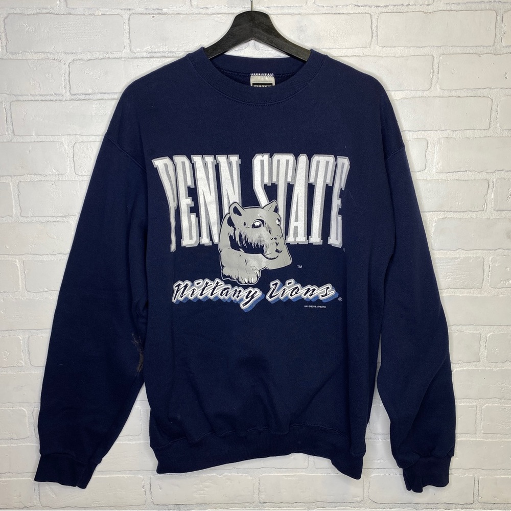 Vintage Penn State Nittany Lions PSU Sweatshirt Size Large Tultex Crewneck